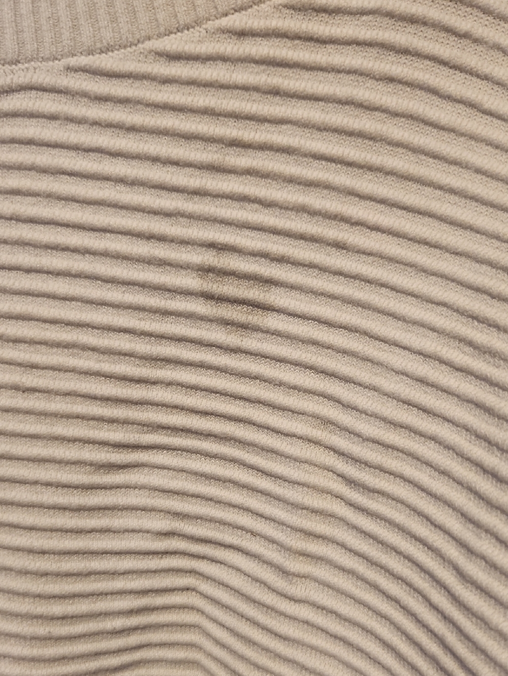Women's Textured Long Sleeve Top - White - Picture 5 of 6